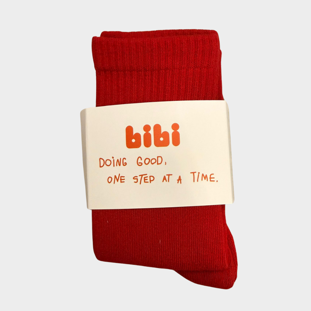 KNEE HIGH SOCKS - Kids socks in red